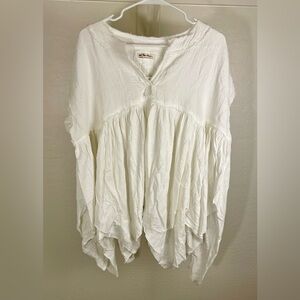Free People Sugar Rush Babydoll Ivory Size XS